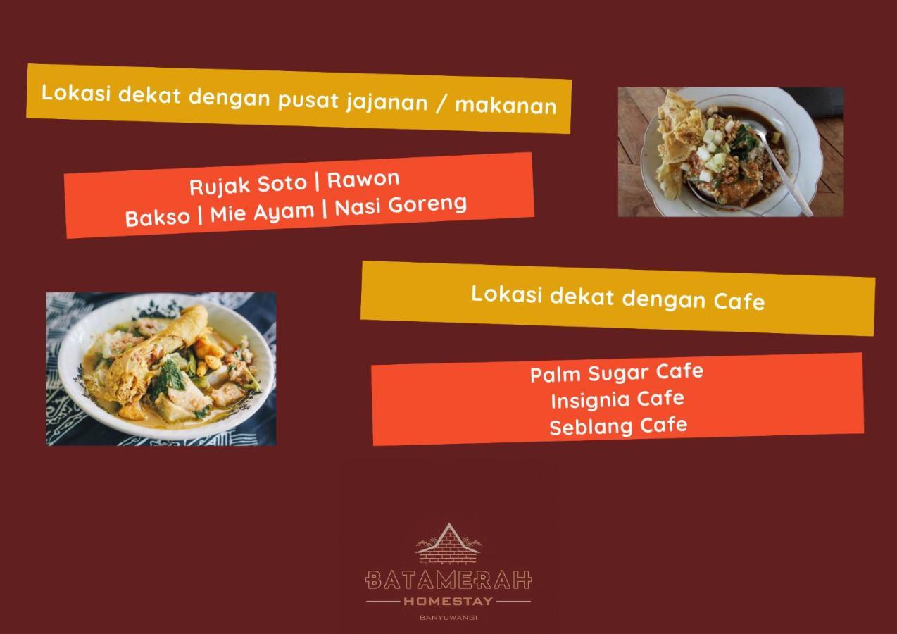 Bata Merah Homestay Banyuwangi  Kültér fotó